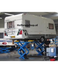 (HBS821) Orlandini Caravan/Aanhanger schaarhefbrug