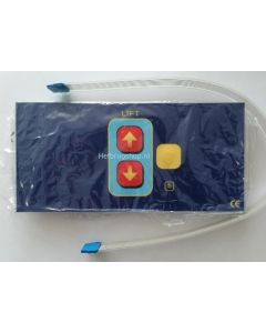 (HBS997) Drukknoppendeksel Autec / Mondial Schaarhefbrug