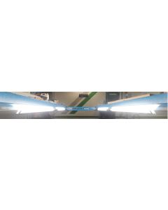 (HBS830) Techmalux LED-verlichtingsset (4 armaturen)